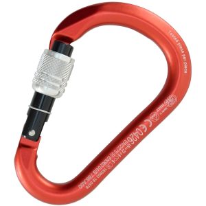 HMS Classic Aluminum Carabiner, Screw Gate
